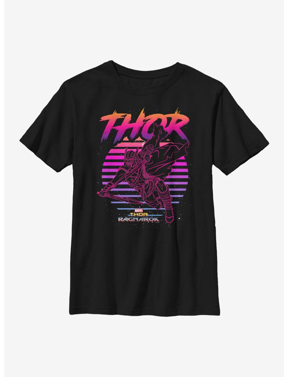 Marvel Thor 80s Thor Youth T-Shirt, BLACK, hi-res