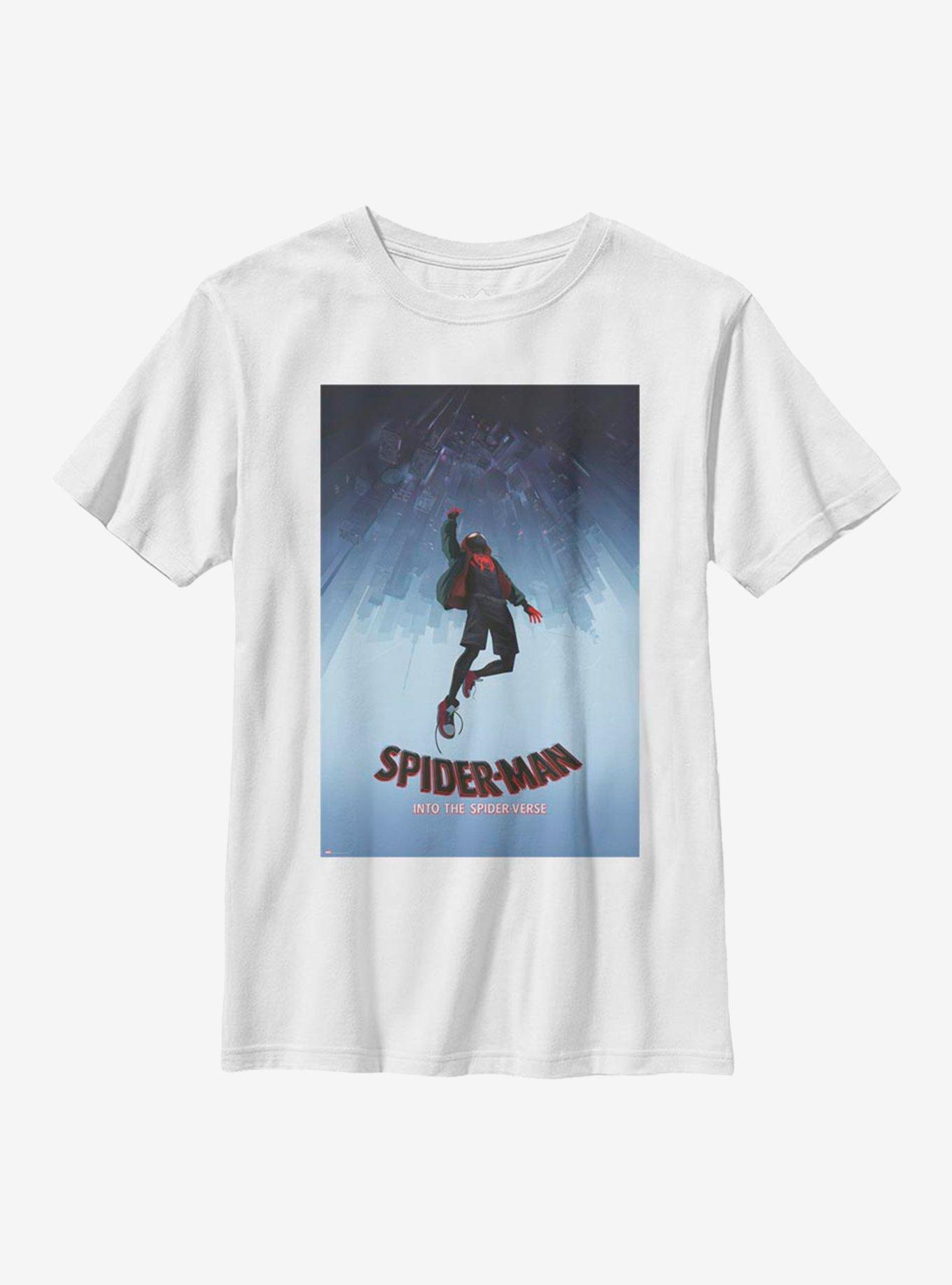 Marvel Spider-Man: Into The Spiderverse Poster Youth T-Shirt, , hi-res