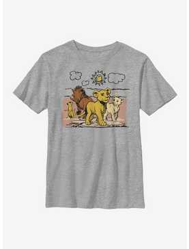 Disney The Lion King 2019 Hakuna Group Youth T-Shirt, , hi-res