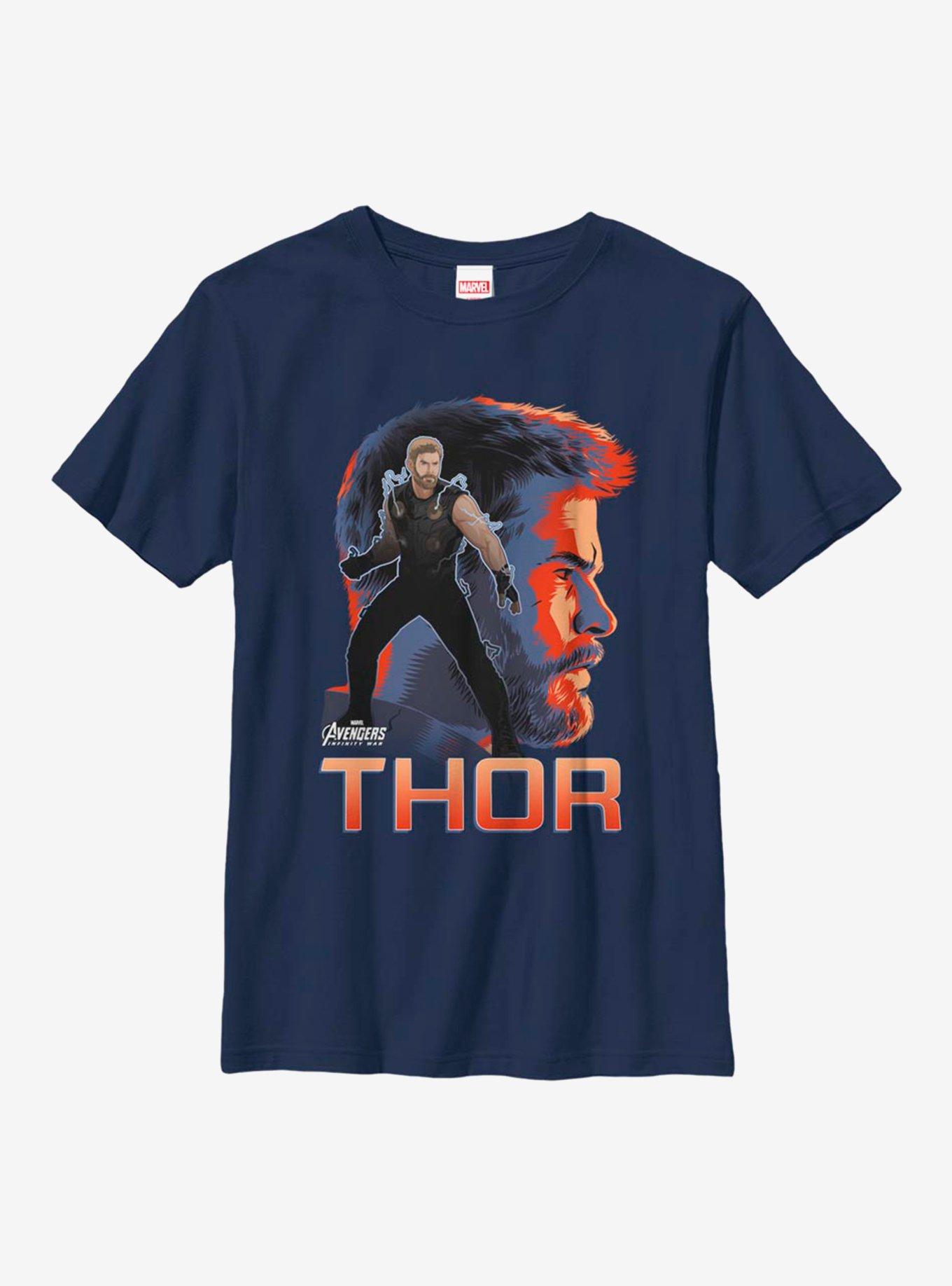 Marvel Thor Asgardian Silhouette Youth T-Shirt, , hi-res