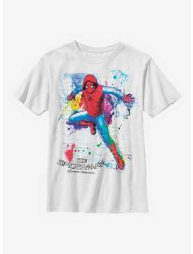 Marvel Spider-Man Wall Hang Youth T-Shirt, , hi-res