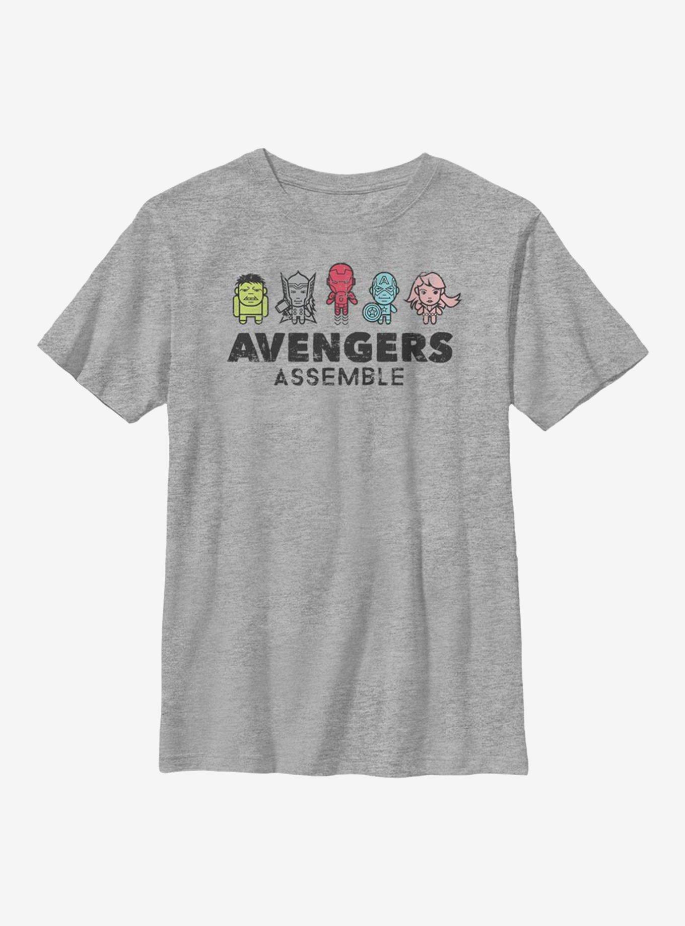 Marvel Avengers Handcraft Youth T-Shirt, ATH HTR, hi-res