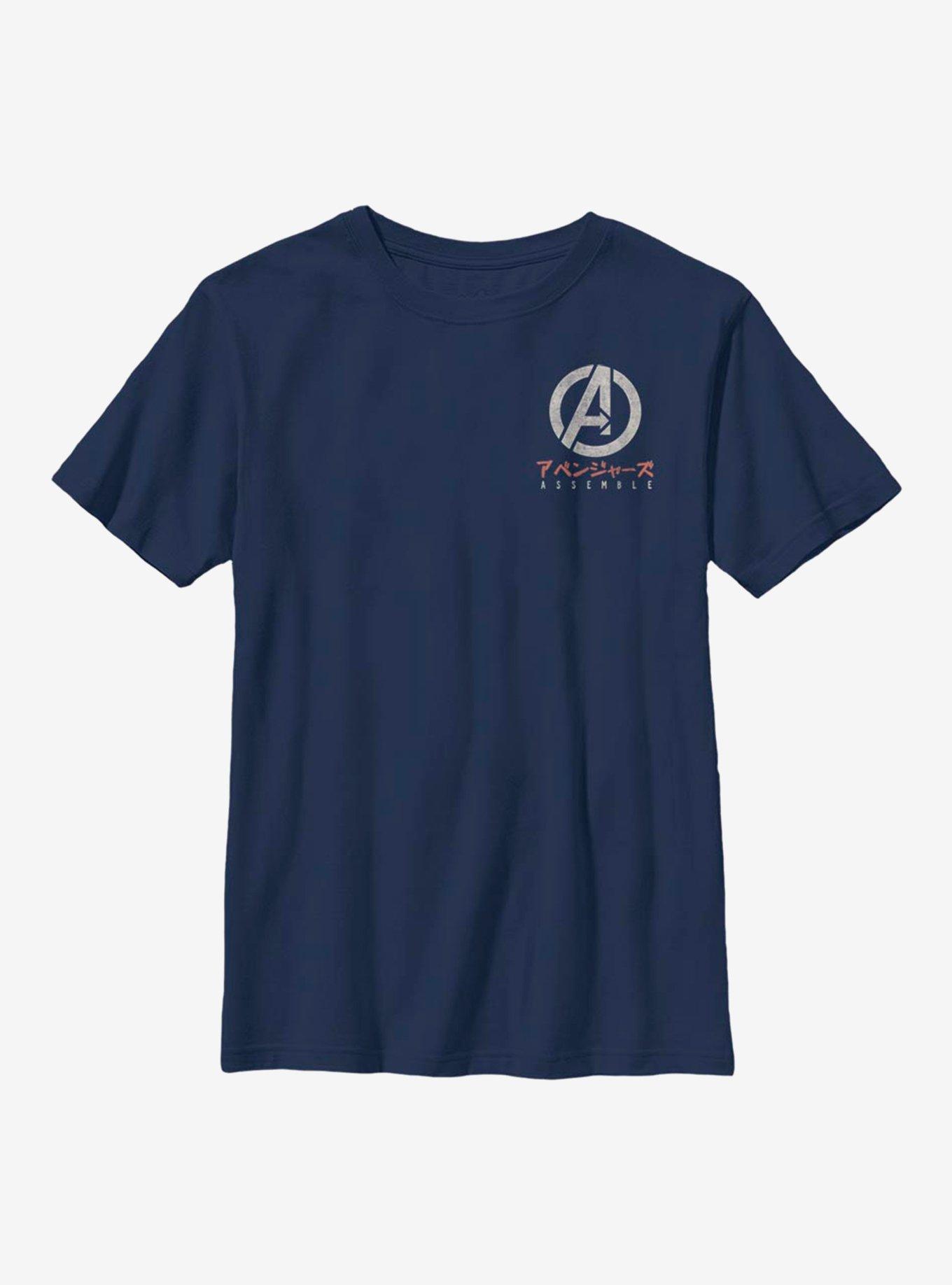 Marvel Avengers Assemble Youth T-Shirt, NAVY, hi-res