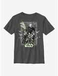 Star Wars Episode VIII The Last Jedi Heroes Return Youth T-Shirt, CHAR HTR, hi-res