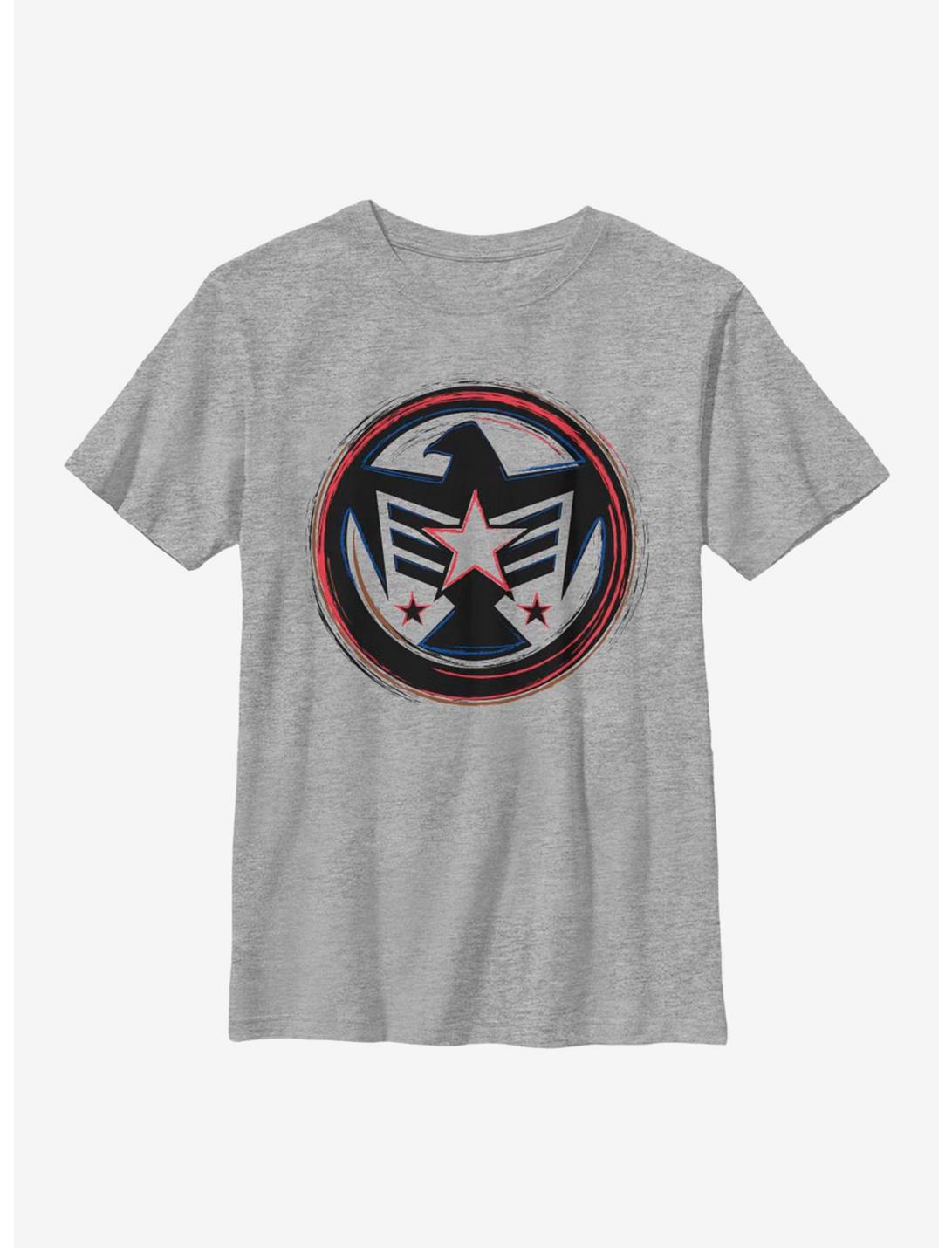 Marvel Avengers Falcon America Youth T-Shirt, ATH HTR, hi-res