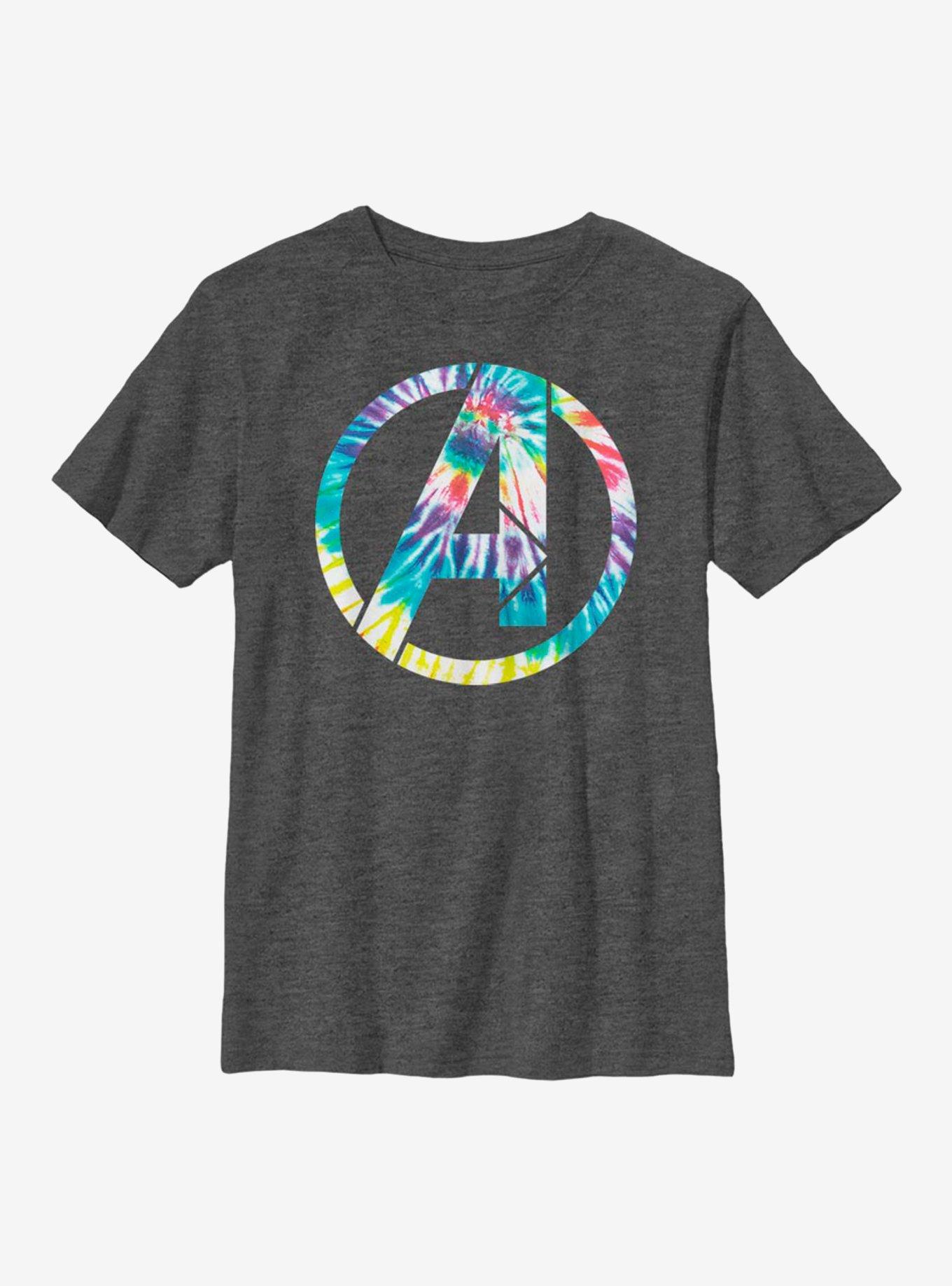 Marvel Avengers Tie-Dye Youth T-Shirt, , hi-res