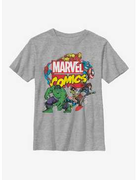 Marvel Avengers Classic Logo Avengers Youth T-Shirt, , hi-res