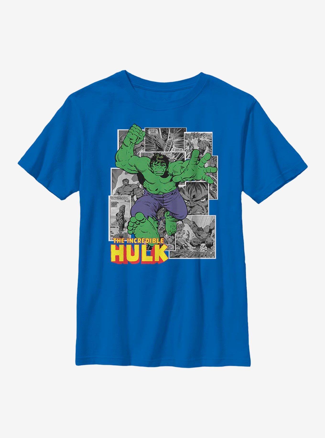 Marvel Hulk Comic Hulk Youth T-Shirt, , hi-res