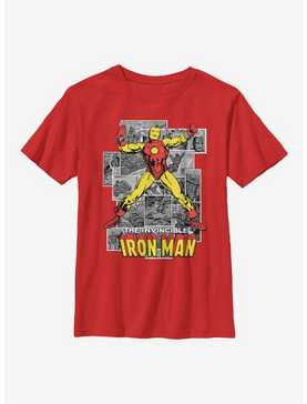 Marvel Iron Man Comic Ironman Youth T-Shirt, , hi-res