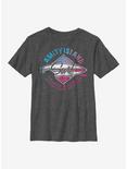 Jaws Shark City Youth T-Shirt, CHAR HTR, hi-res