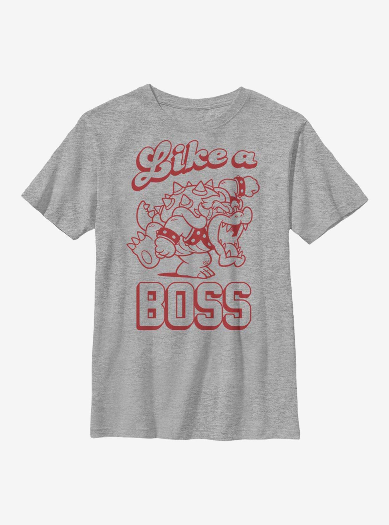 Nintendo Super Mario Boss Man Youth T-Shirt, , hi-res