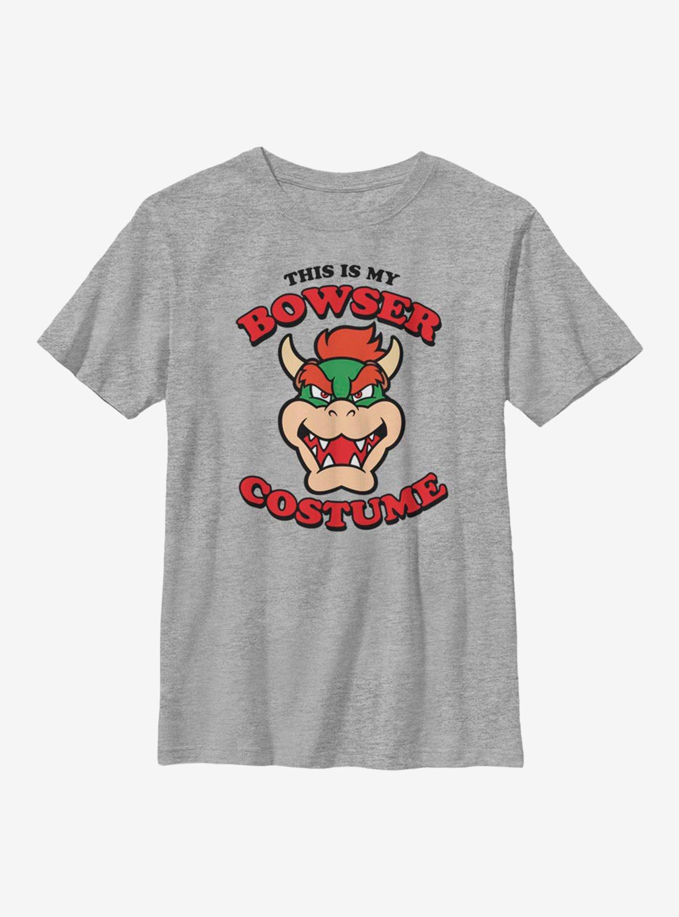 Nintendo Super Mario Bowser Costume Youth T-Shirt, , hi-res
