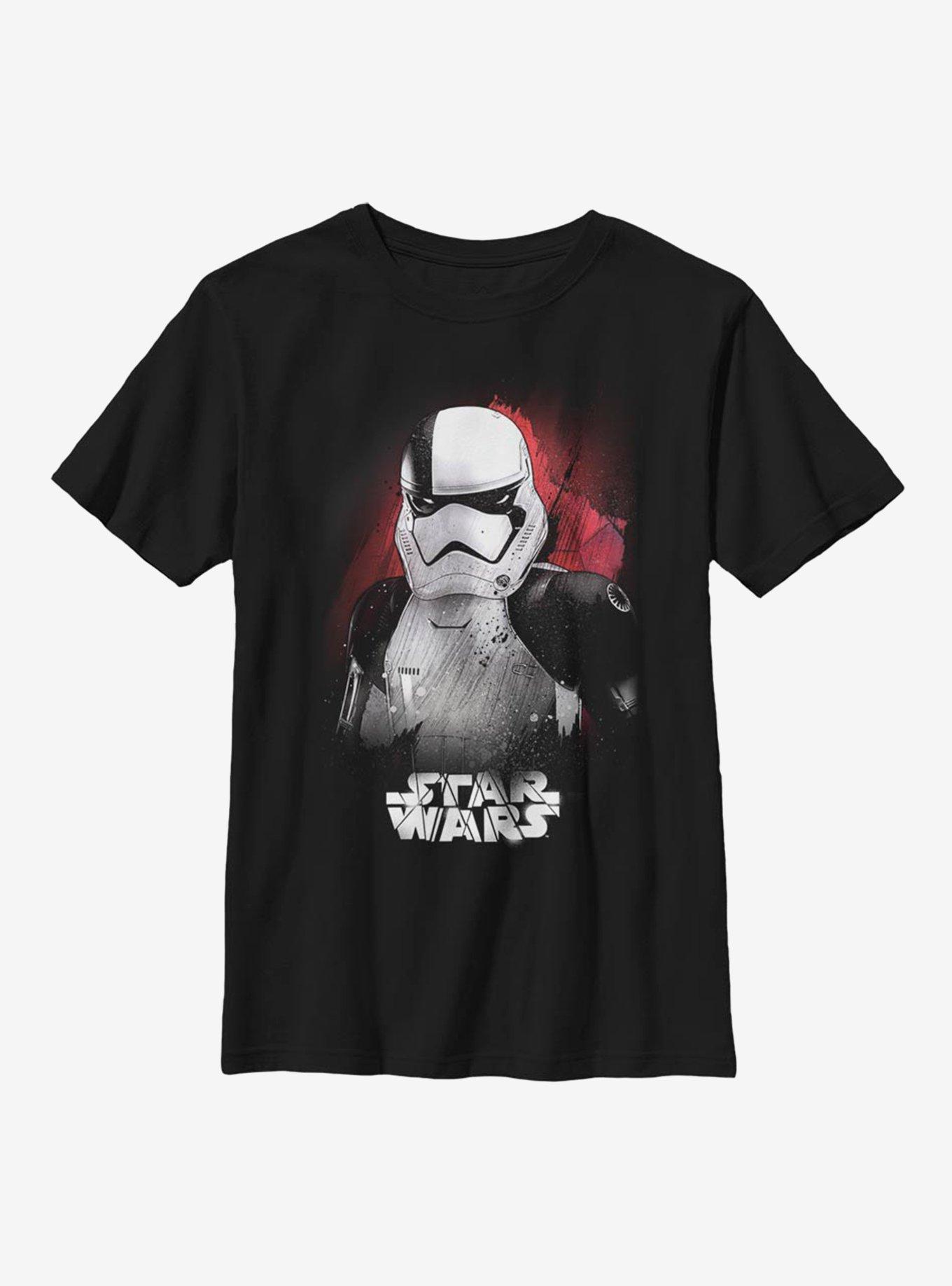 Star Wars Episode VIII The Last Jedi Overload Trooper Youth T-Shirt, BLACK, hi-res