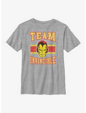 Marvel Iron Man Team Invincible Youth T-Shirt, , hi-res