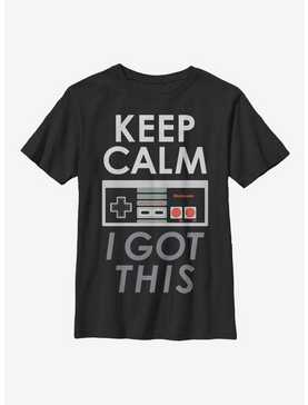 Nintendo Super Mario Calm Controller Youth T-Shirt, , hi-res