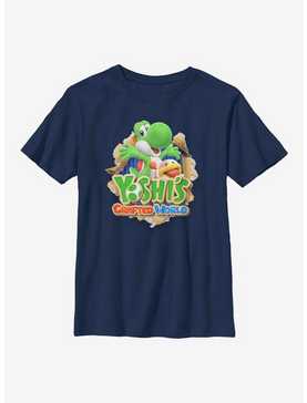 Nintendo Super Mario Character Logo Youth T-Shirt, , hi-res