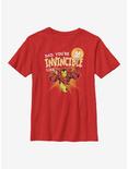 Marvel Iron Man Invincible Like Dad Youth T-Shirt, RED, hi-res