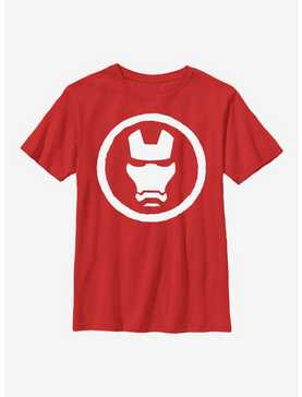 Marvel Iron Man Mask Youth T-Shirt, , hi-res