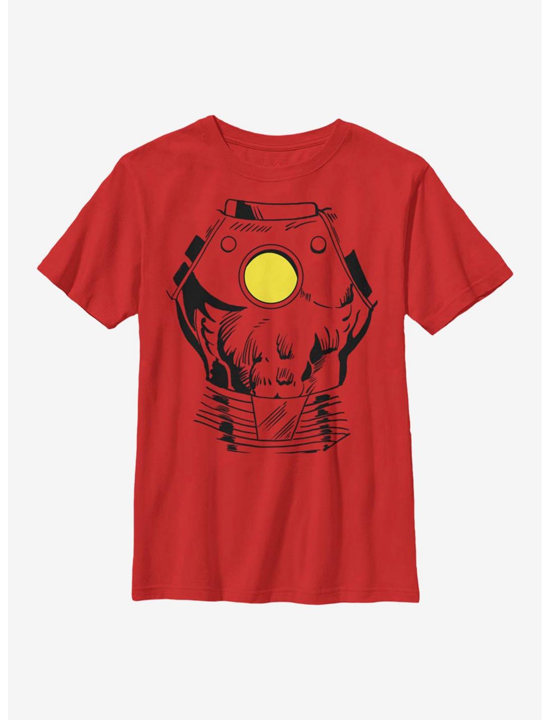 Marvel Iron Man Suit Youth T-Shirt, RED, hi-res