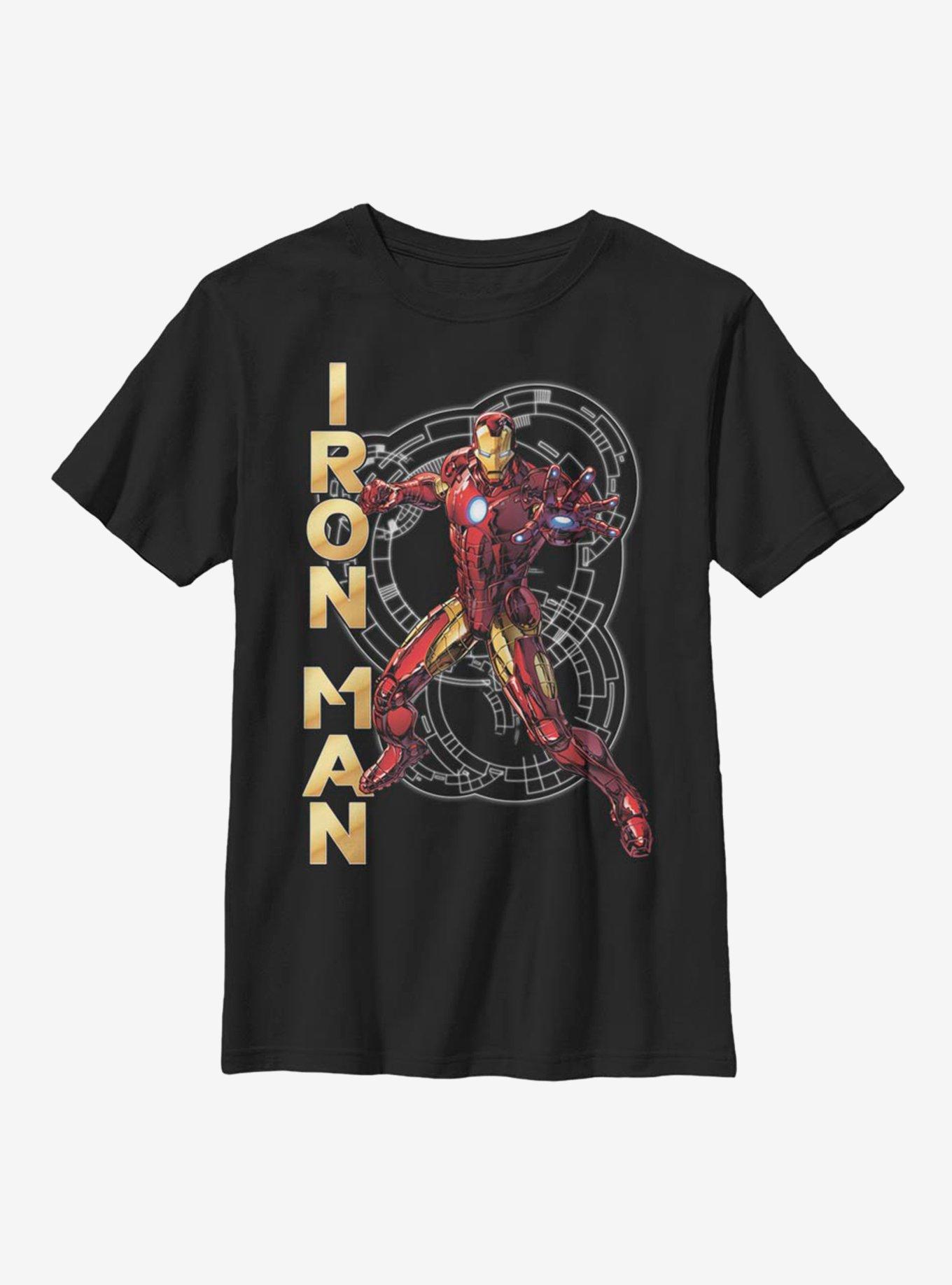 Marvel Iron Man Tech Youth T-Shirt, , hi-res