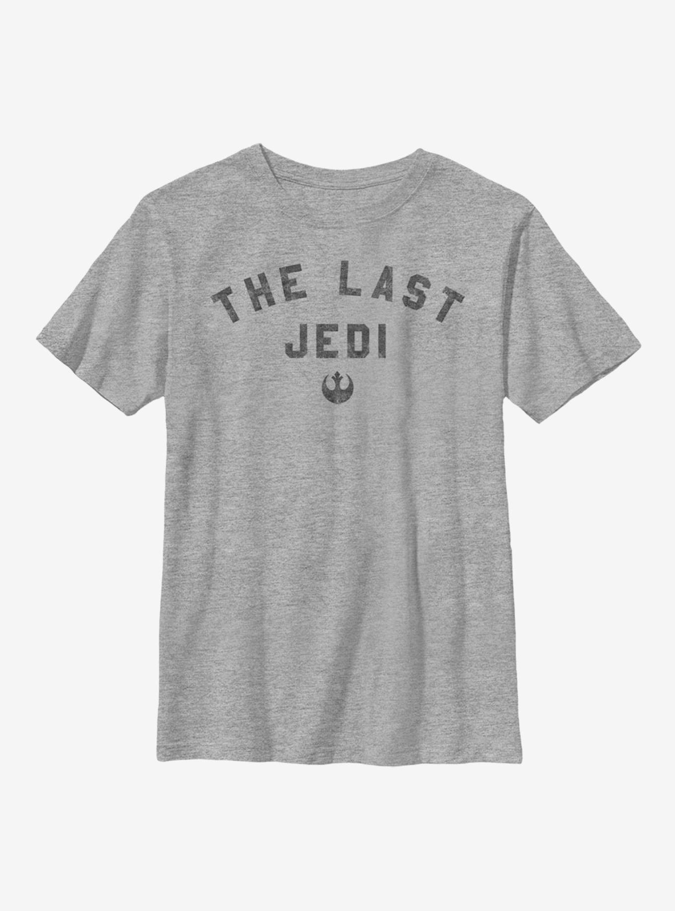 Star Wars Episode VIII The Last Jedi Positive Jedi Youth T-Shirt, ATH HTR, hi-res