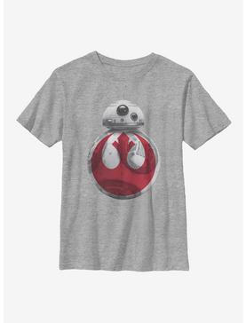 Star Wars Episode VIII The Last Jedi Rebel On BB8 Youth T-Shirt, , hi-res
