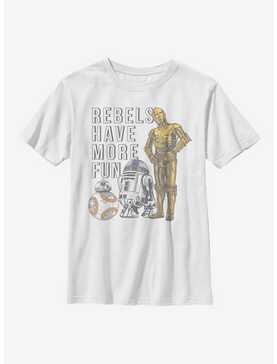 Star Wars Episode VIII The Last Jedi Rebels Youth T-Shirt, , hi-res