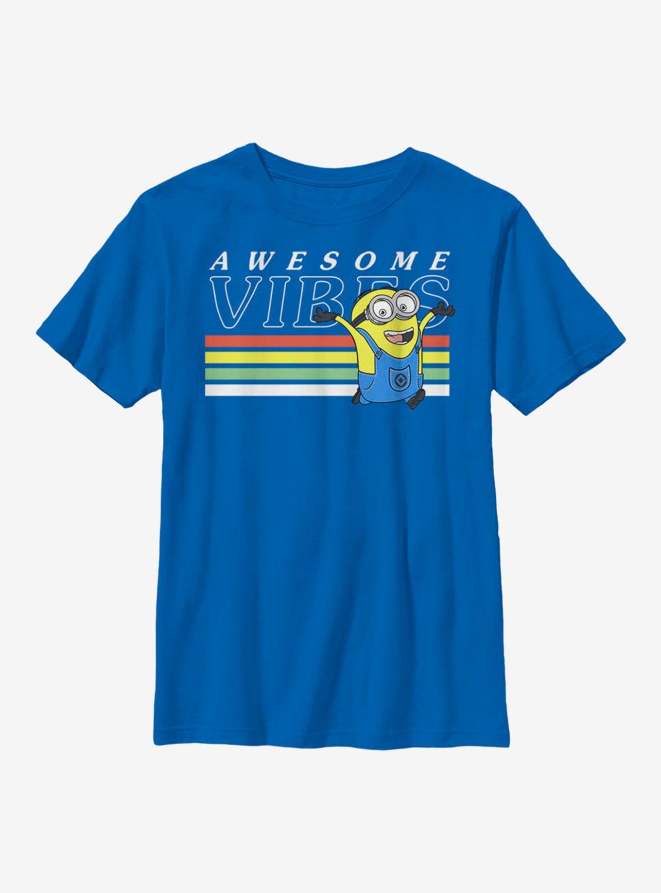 Despicable Me Minions Awesome Vibes Youth T-Shirt, , hi-res