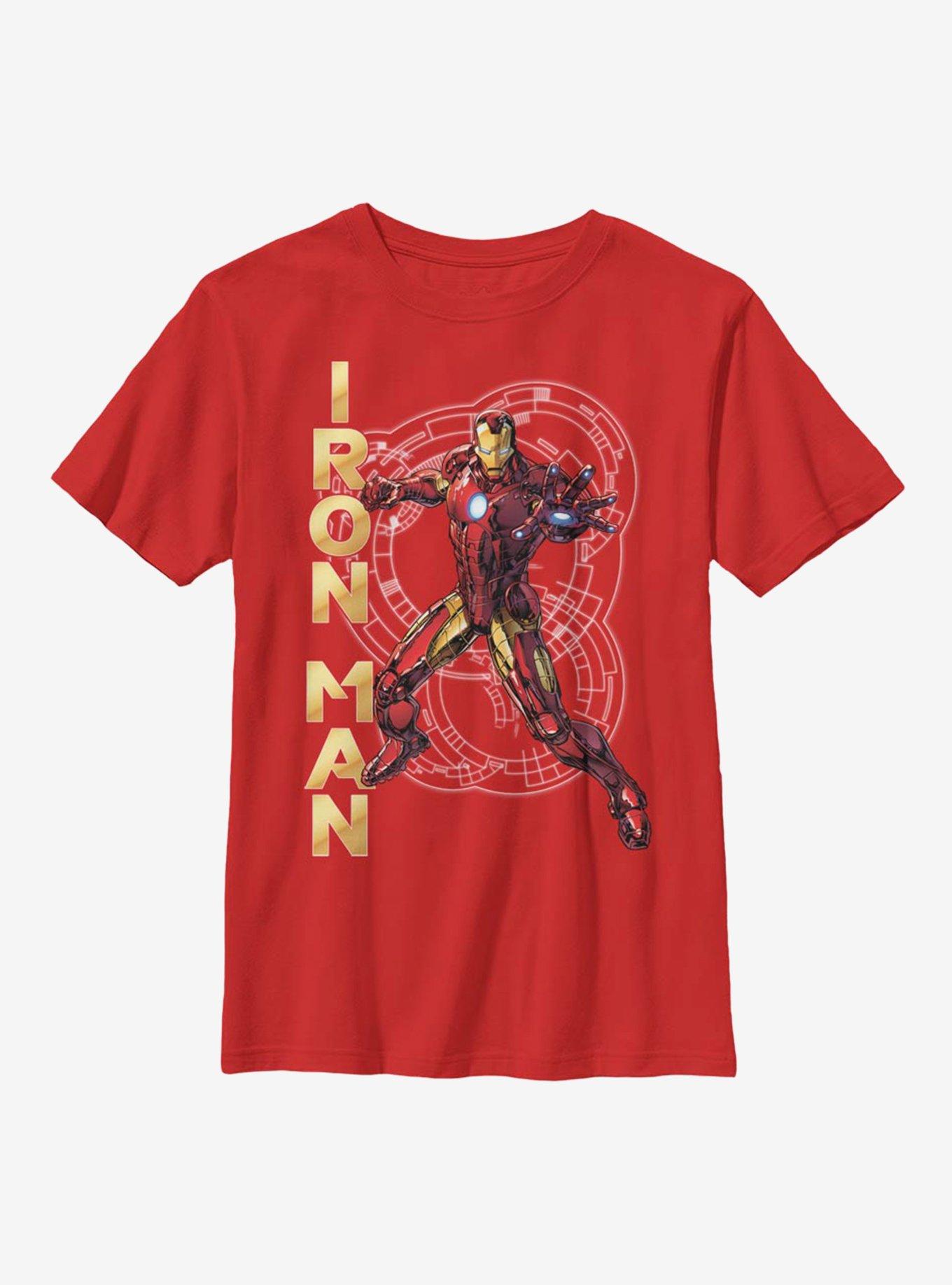 Marvel Iron Man Tech Youth T-Shirt, , hi-res