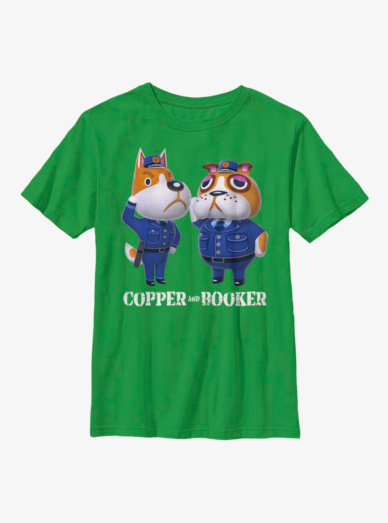 Nintendo Animal Crossing Copper And Booker Youth T-Shirt, , hi-res