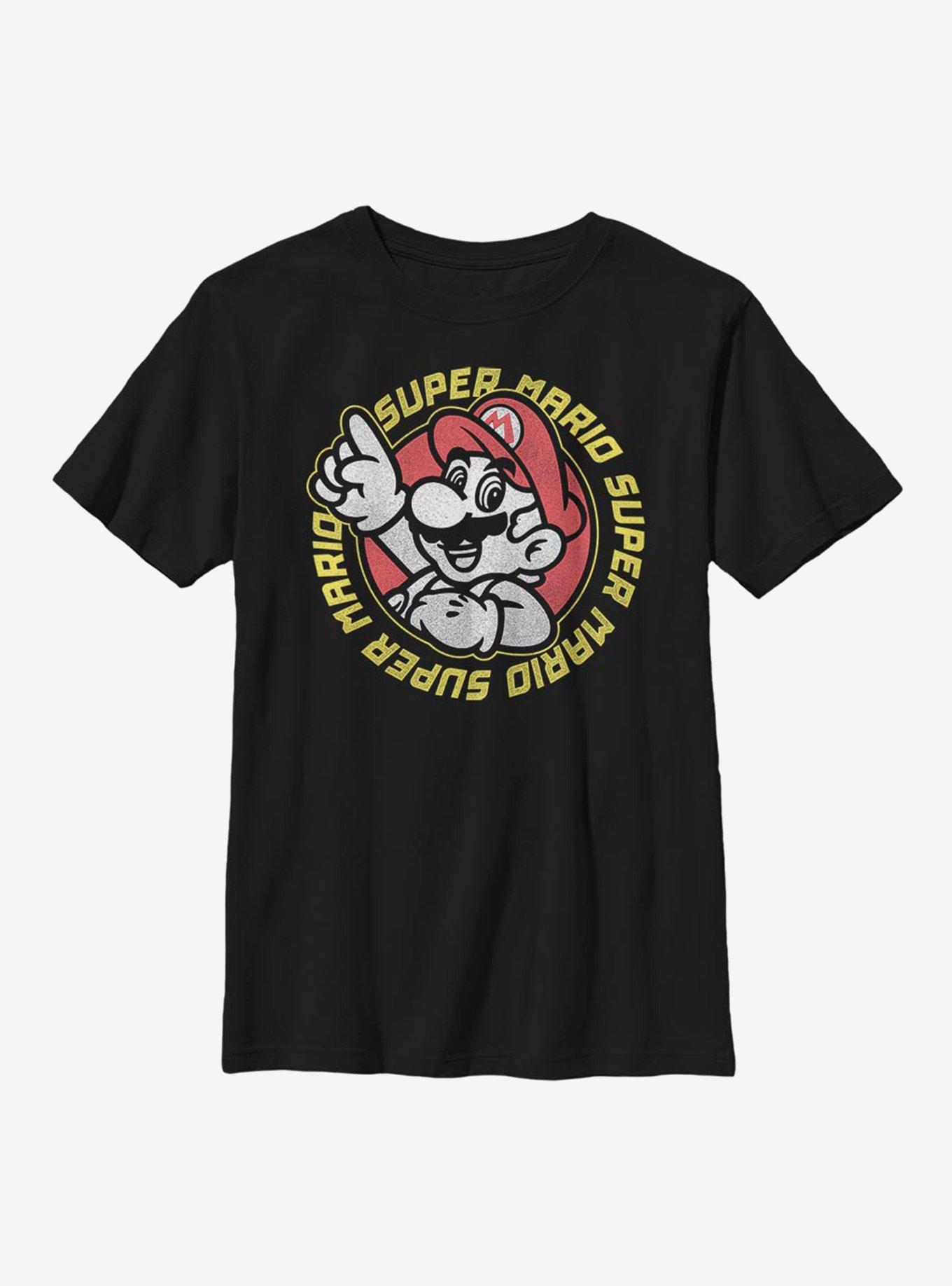 Nintendo Super Mario Eighties Child Youth T-Shirt, , hi-res