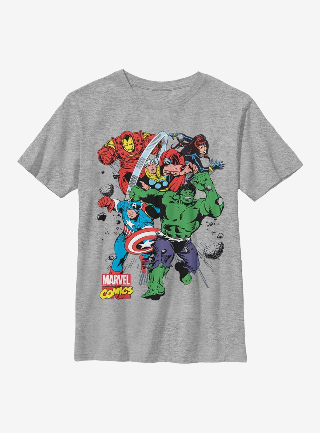 Marvel Avengers Marvel Starters Youth T-Shirt, ATH HTR, hi-res