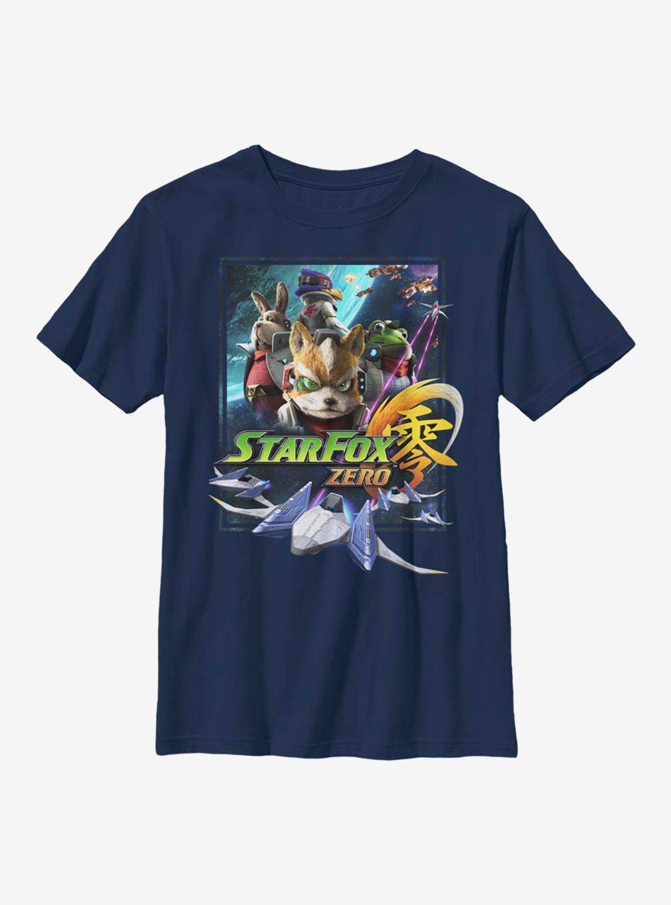 Nintendo Star Fox Fox Poster Youth T-Shirt, , hi-res