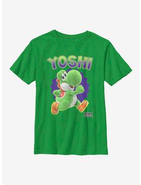 Nintendo Super Mario Fuzzy Yoshi Youth T-Shirt, , hi-res
