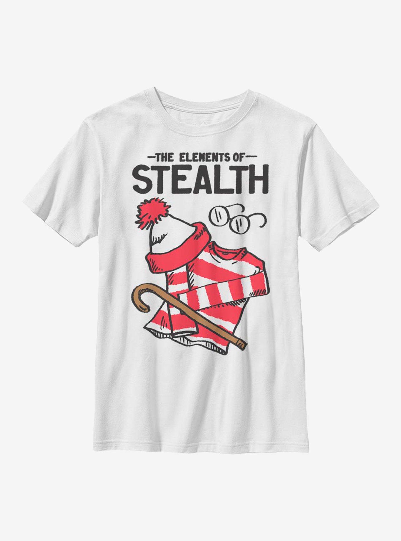 Where's Waldo Elements of Stealth Youth T-Shirt, , hi-res