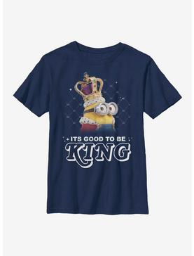 Despicable Me Minions Good To Be King Youth T-Shirt, , hi-res