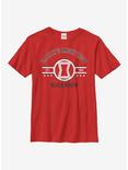 Marvel Black Widow Mighty Widow Youth T-Shirt, RED, hi-res