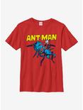 Marvel Antman Pet Ant Youth T-Shirt, RED, hi-res