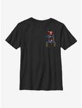 Nintendo Super Mario Ladder Man Youth T-Shirt, BLACK, hi-res
