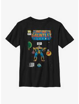 Marvel Avengers Thanos Comic Cover Youth T-Shirt, , hi-res