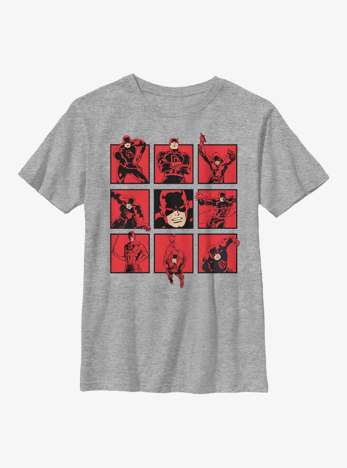 Marvel Daredevil The Daredevils Youth T-Shirt, ATH HTR, hi-res