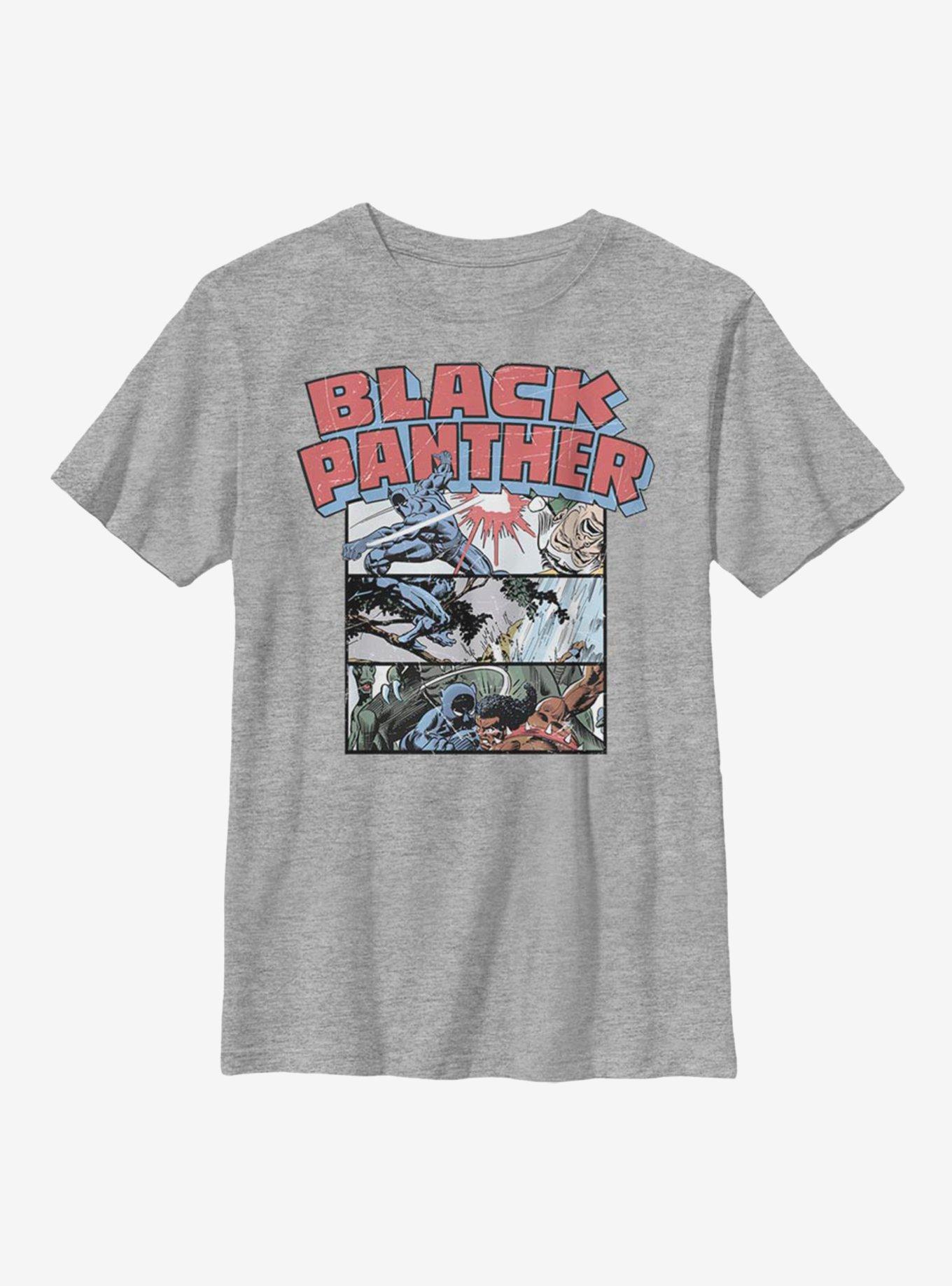 Marvel Black Panther Collage Youth T-Shirt, , hi-res