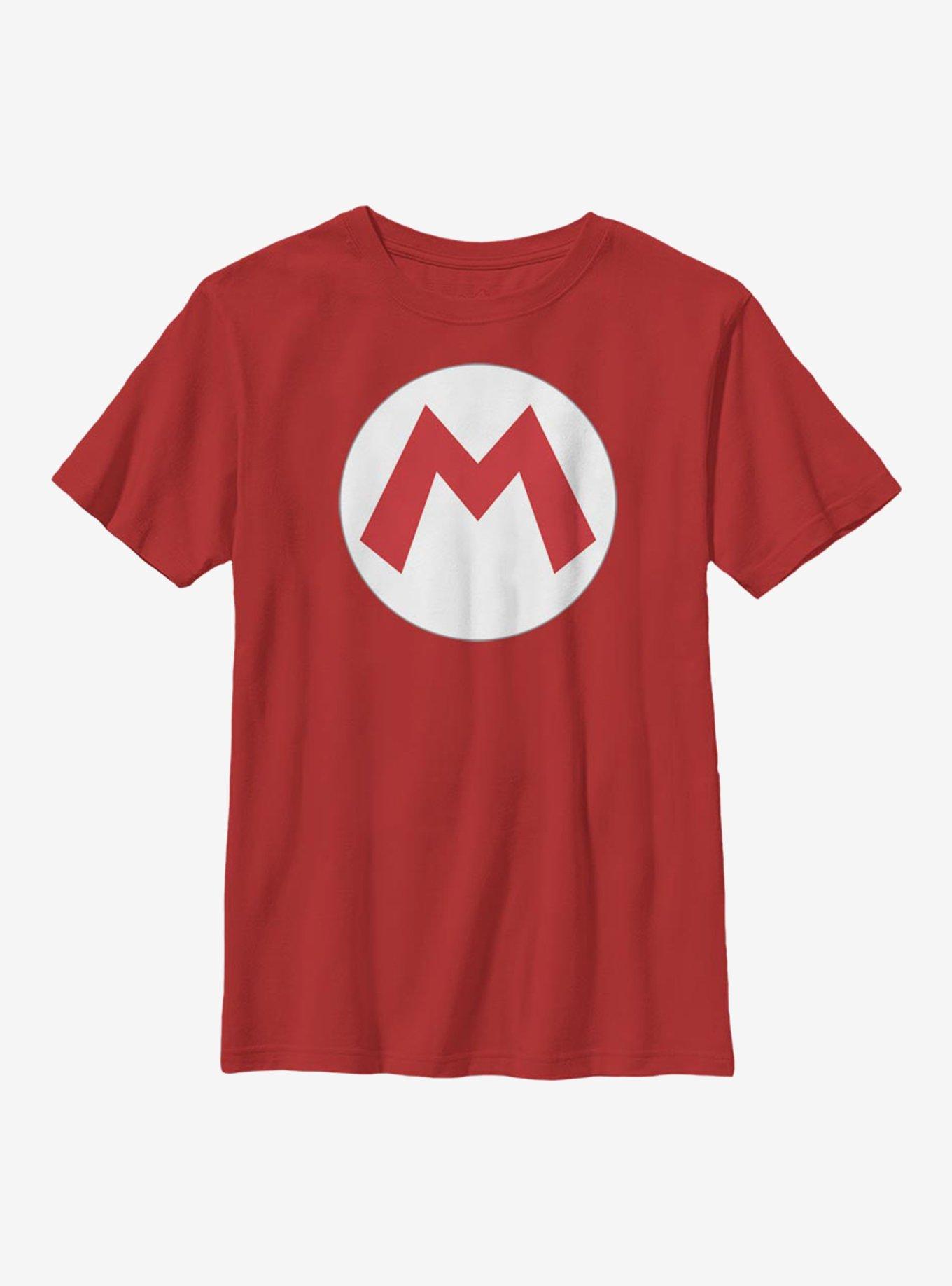 Nintendo Super Mario Icon Youth T-Shirt, , hi-res