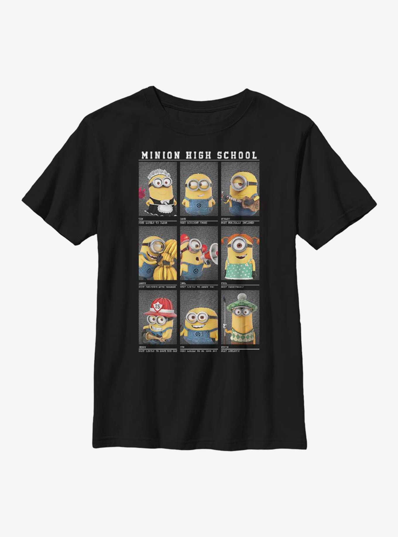 Despicable Me Minions Minion High School Youth T-Shirt, , hi-res