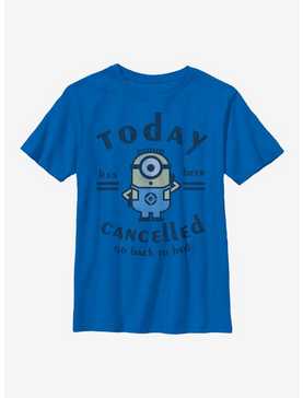 Despicable Me Minions Today Cancelled Youth T-Shirt, , hi-res