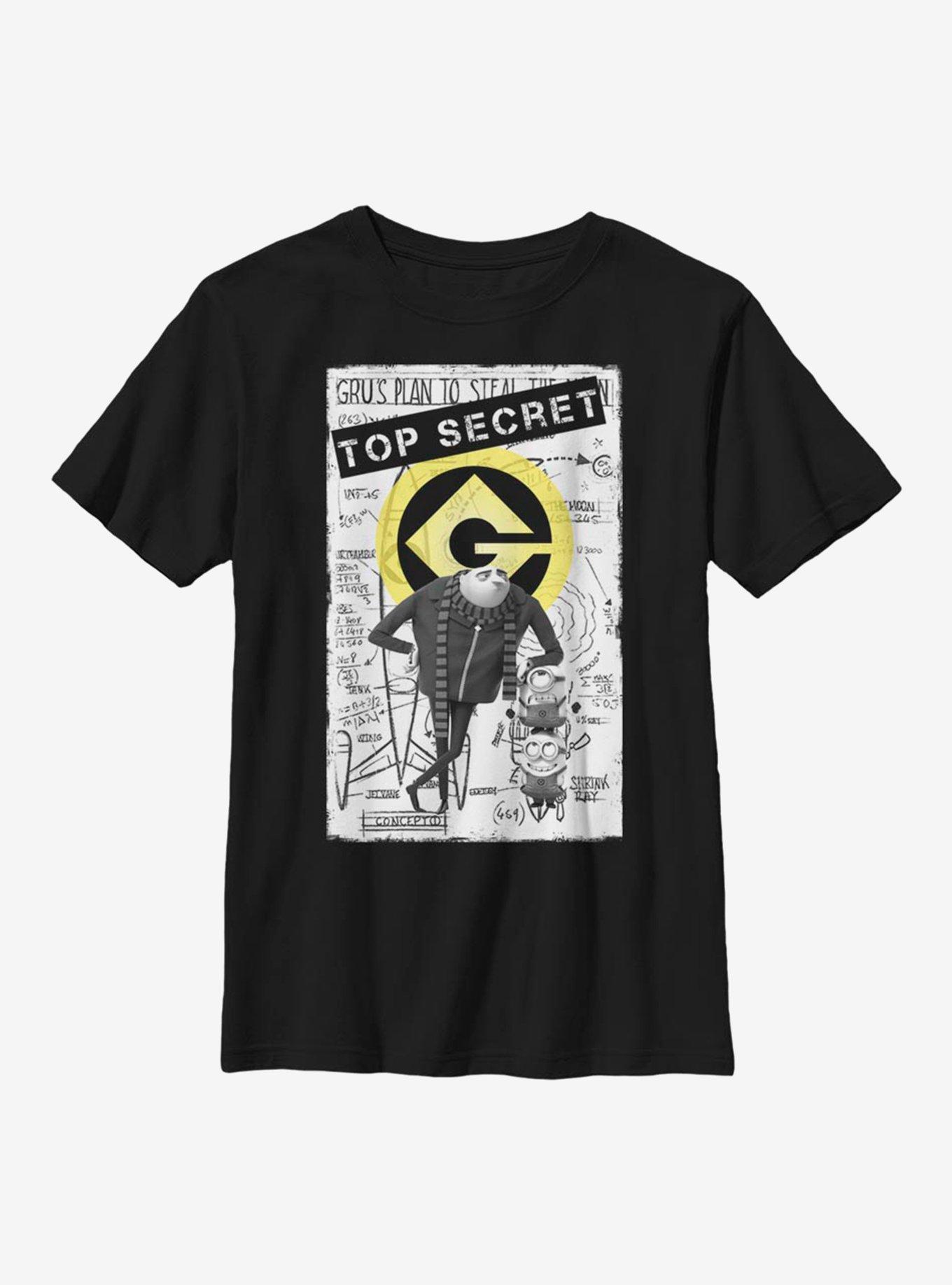 Despicable Me Minions Moon Prints Youth T-Shirt, , hi-res