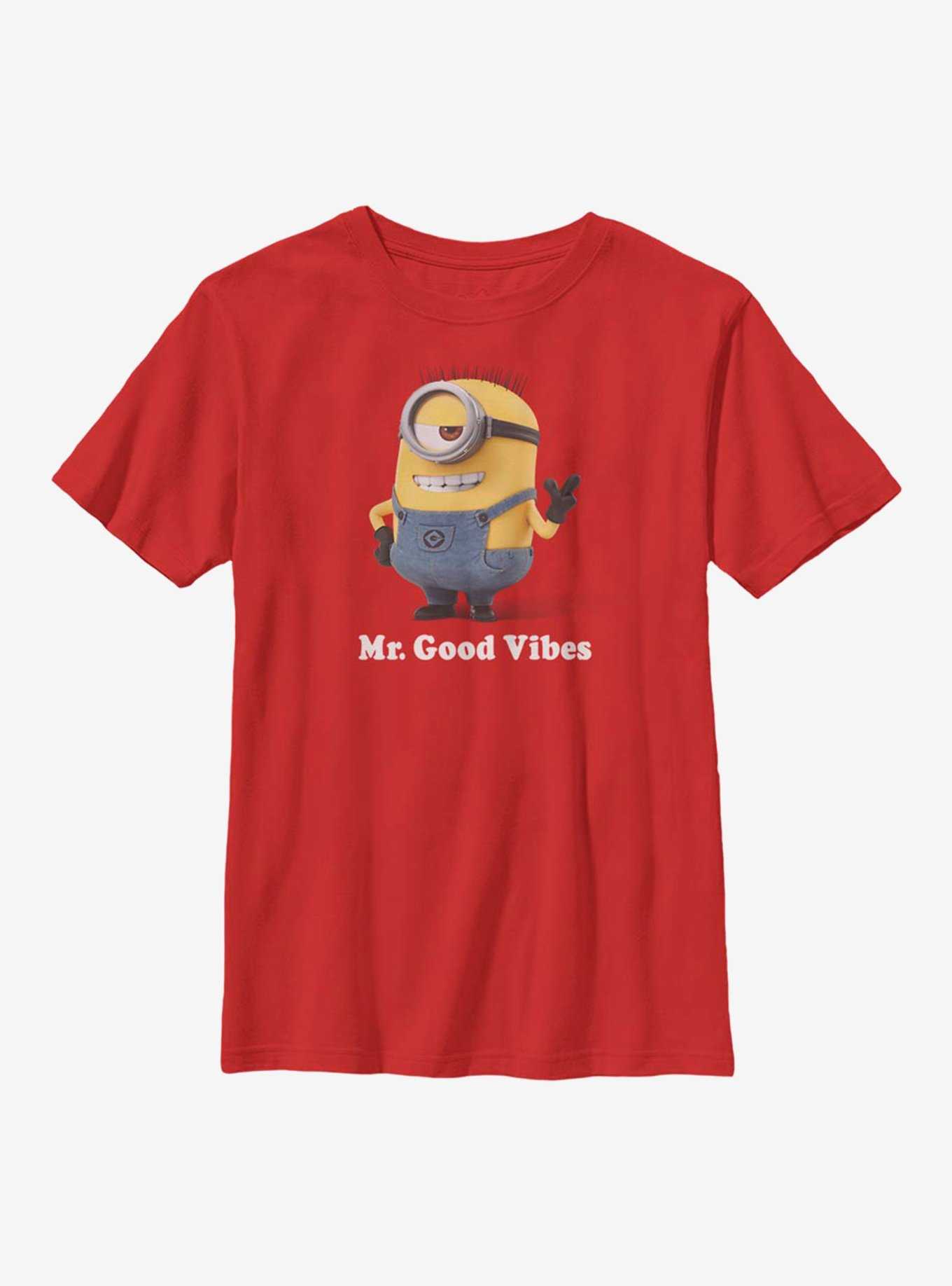 Despicable Me Minions Mr. Good Vibes Youth T-Shirt, , hi-res
