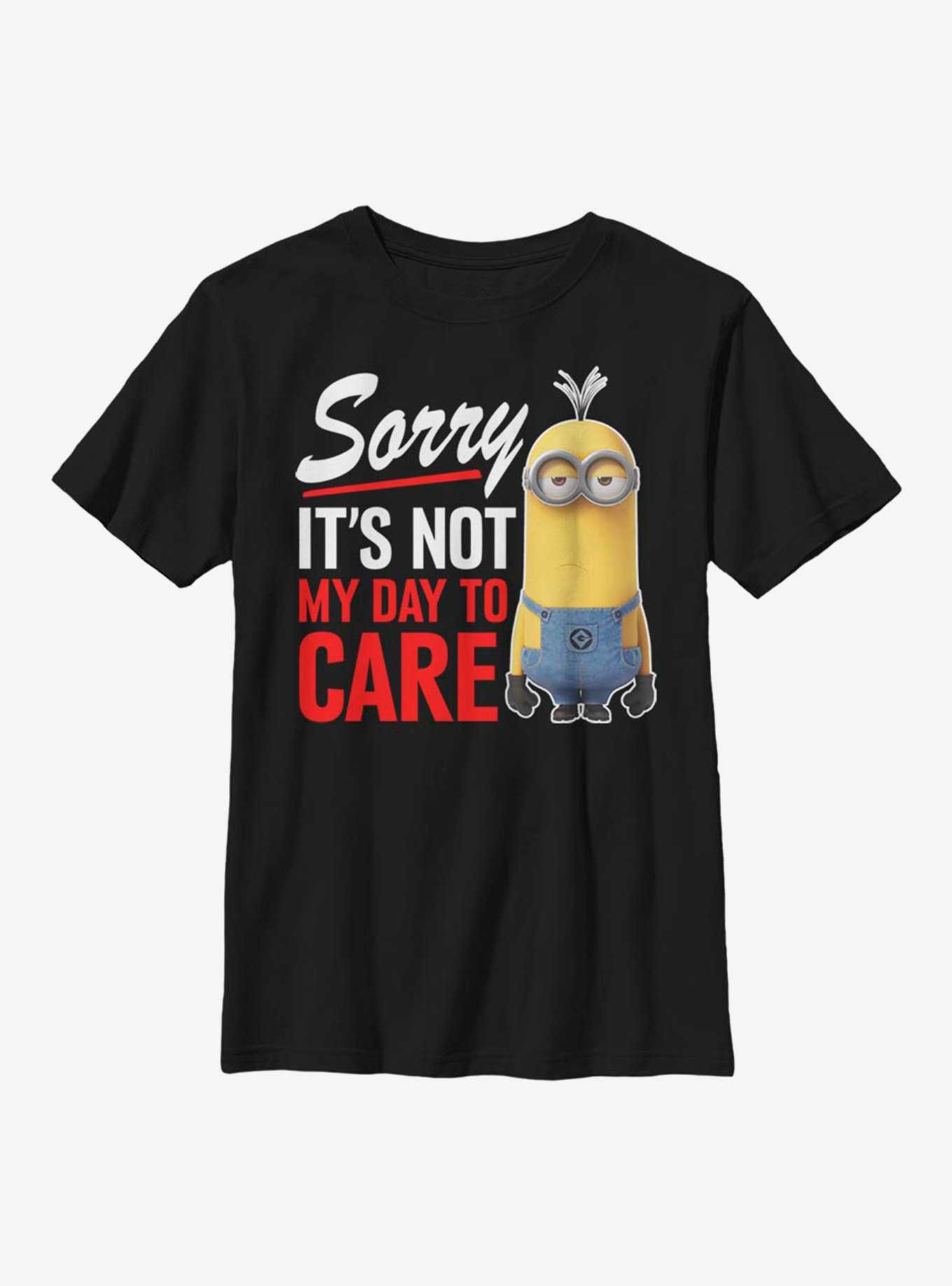 Despicable Me Minions Not My Day Youth T-Shirt, , hi-res