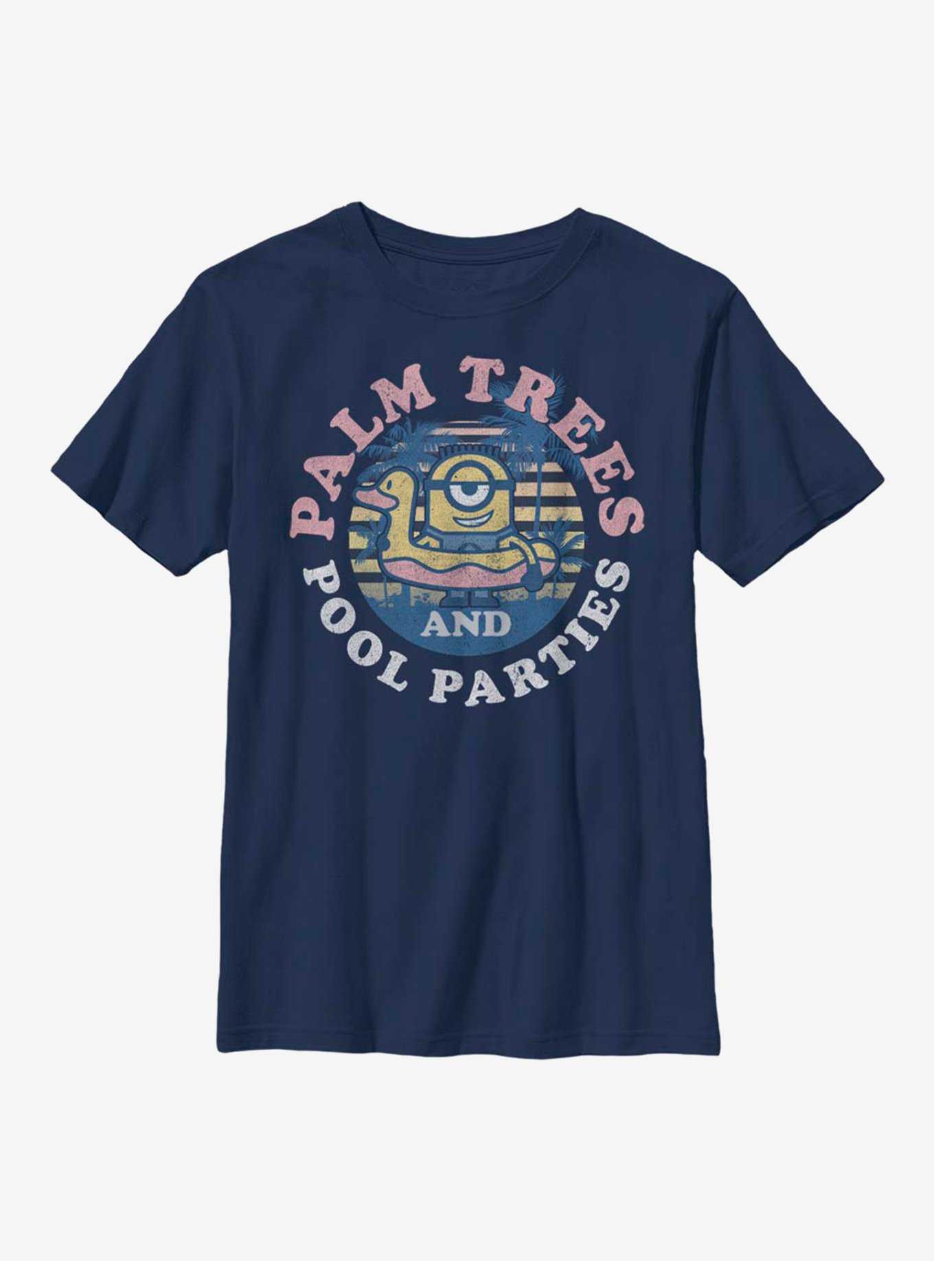 Despicable Me Minions Palm Tree Youth T-Shirt, , hi-res