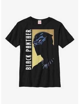 Marvel Black Panther Side Script Youth T-Shirt, , hi-res
